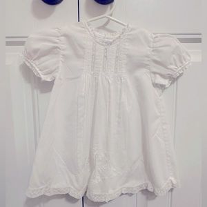 Baby girl white Feltman Brothers dress